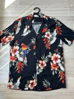 Rhude アロハシャツ 半袖 シャツ アメリカSサイズで、M〜Lサイズ