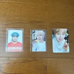 BTS シュガ 3枚セット（バラ売り可能）