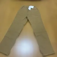 新品！グリーンレーベル　ベージュ コットン 長ズボン ウエストゴム　150のサムネイル