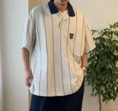 CHAPS RALPH LAUREN ストライプポロシャツ