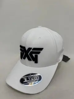 【PXG】キャップ ホワイト FLEXFIT 110 スポーツ　ゴルフのサムネイル