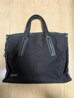 【美品】ポールスミス ビジネスバッグ ブリーフケース ナイロン レザー