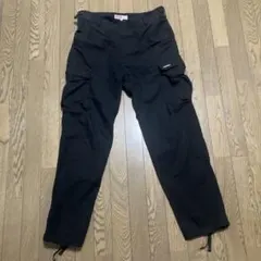 XLARGE ブラック カーゴパンツ 34サイズ
