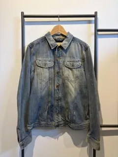 【DIESEL】デニムジャケット Gジャン L イタリア製 ヴィンテージ加工