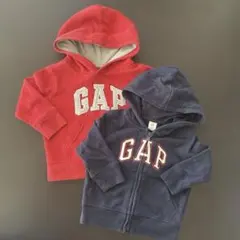 GAP フードパーカー ジップパーカー 90cm