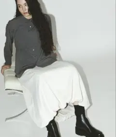 NANO universe パネルラインバルーンスカート