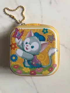 ●香港ディズニー ジェラトーニ 缶ポーチ 新品未使用