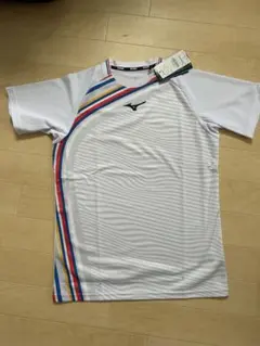 ミズノ SR4 サッカー 半袖 シャツ ホワイト Mサイズ - メルカリ
