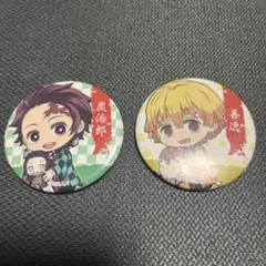 鬼滅の刃 缶バッジ 我妻善逸＆竈門禰豆子 セット - メルカリ