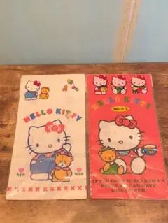 平成レトロ　当時物　ハローキティ　キティちゃん　ランチバッグ　紙袋　レア　希少品