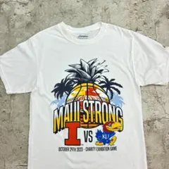 Maui Strong　Champion　Tシャツ　S　ホワイト　古着　カレッジのサムネイル