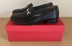 匿名配送　ORientalTRaffic革靴ビットローファー黒