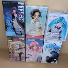 【人気アニメフィギュア 6種6個セット】まとめ売りF__E. 人気アニメ フィギュア 6種セット まとめ売り - メルカリ