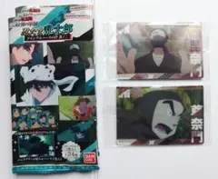 忍たま乱太郎 軍師 ツインウエハース 雑渡昆奈門 + 諸泉尊奈門 2枚セット