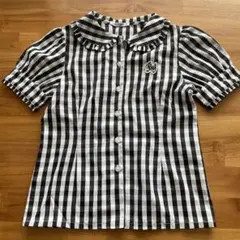 by loveitチェック柄半袖シャツ 140