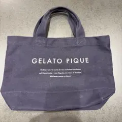 GELATO PIQUE ネイビー トートバッグ