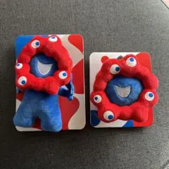 ミャクミャク　ぬいバッジ　2個セット★万博会場限定★完売★１点限り