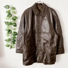 イタリア製 羊革 本革 ラム レザージャケット ブルゾン ジャケット ペイズリー