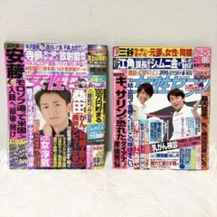 ♦︎嵐大野智&相葉雅紀さん表紙♦︎女性週刊誌まとめ売り2冊セット♦︎女性セブン2013