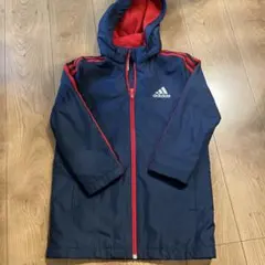 adidas ベンチコート 120cm ネイビー