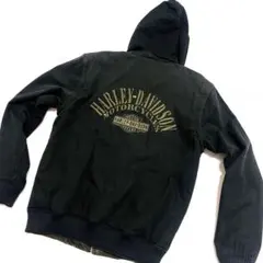 HARLEY-DAVIDSON リバーシブル 迷彩 刺繍ロゴ　6WAY ブルゾンのサムネイル