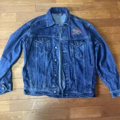 デニムジャケット　メンズ　古着　トラッカージャケット
