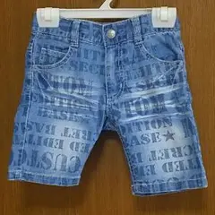 RAD CUSTOM ロゴ デニム ハーフパンツ