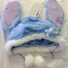 上海ディズニー　スティッチ　ファンキャップ