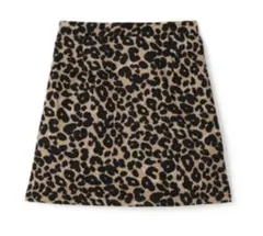 GRL グレイル インパン付きレオパード台形スカート