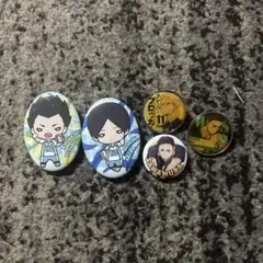 ハイキュー ピンバッジ 6個セット