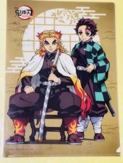 ㊳　鬼滅の刃 無限列車編 雑誌イラストシリーズレイヤード　クリアファイル 12