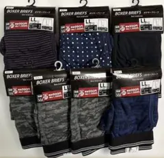 メンズボクサーブリーフ7枚　前開き　新品ＬＬ