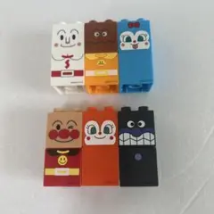 【used】アンパンマン ブロックラボ キャラクター 6体セット