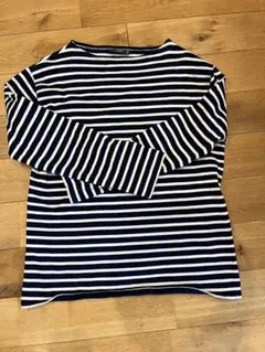 SAINT JAMES ストライプネイビー