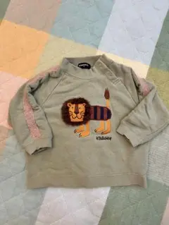 Klädskap ライオン刺繍 トレーナー