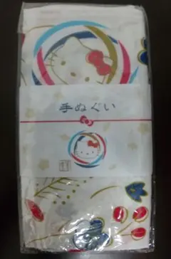 【未開封】ハローキティ 手ぬぐい 洋服の青山 ノベルティ