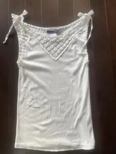 RALPH LAUREN キャミソール ホワイト Mサイズのサムネイル