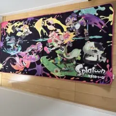 スプラトゥーン　マイクロファイバー　バスタオル