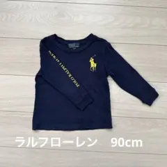 ポロラルフローレン  ネイビーTシャツ　24M 90cm