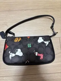 スヌーピー ポーチ　coach
