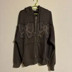 YOUHEEジップアップパーカー