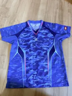 Nittaku 卓球ウェア 青　迷彩　3S JASPO