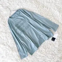 新品 《エバーアフター》 (M-L) エンボスロゴワイドカットソー ゆるカジ