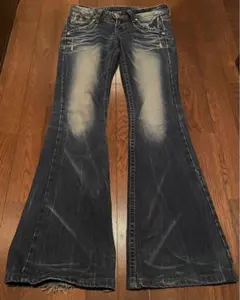 y2k 平成 v系 Red Pepper ブーツカットデニム フレアデニム