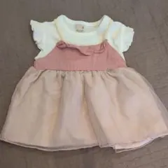 petit main フリル付きチュニック　90サイズ