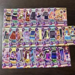 アイカツカード(排出版)まとめ売り28枚　セクシーカード