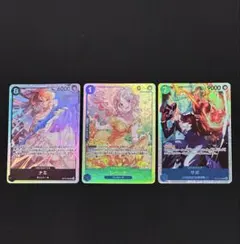 レベッカsr サボsr ナミsr ワンピースカード 神の島の冒険