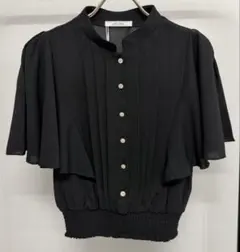 mily bilet ピンタックフレア袖ブラウス Mのサムネイル