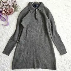 専用　ラルフローレン ポロニットワンピース アンゴラ グレー