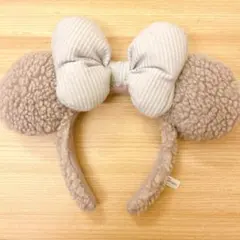 ミニー カチューシャ ボア ディズニー